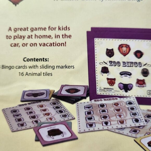 Front Porch Classics Games Lot of 3 Adventures in Fairyland Zoo Bingo Wo… - Picture 4 of 10